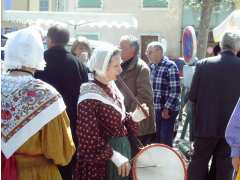 фотография de fete des vendanges et marche de tradition