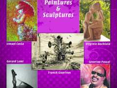 Foto Exposition de peintures et sculptures