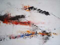 Foto Le peintre abstrait François Arnaud expose à Séguret 