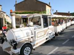 Foto DE RAMATUELLE A GASSIN EN PETIT TRAIN TOURISTIQUE