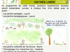 photo de CONFERENCE-DEBAT : "Les jardins citoyens"